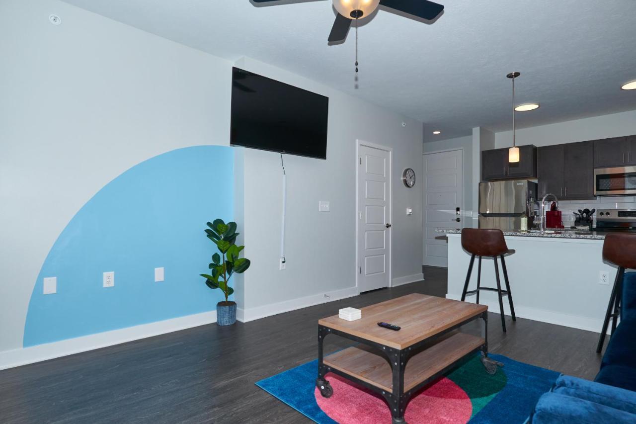 Modern Dwntwn 1 Bdrm Apt Pool Gym Free Parking Indianapolis Bagian luar foto